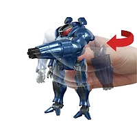 Masters of the Universe Combat Ready Roboto Figure Toy, 5.5 Inch Twist & Release Quick Draw