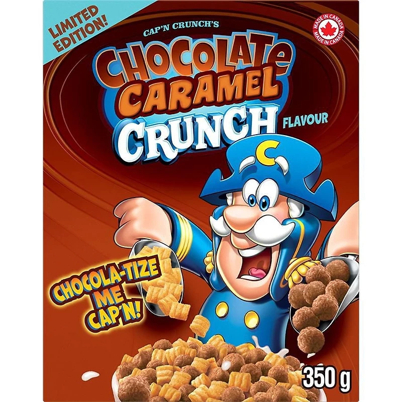 Capitaine Crounche Chocolat et Caramel Céréales Cruncy Flakes