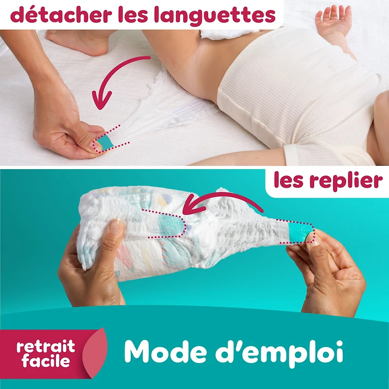 Pampers Diapers - Cruisers 360° - Size 4, 21 Count, up to 100% Leakproof Fit, Designed for Active Babies, Pull On Diaper, EZ Off Tabs Designed for Easy Changes