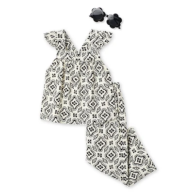 Ensemble 3 pièces avec pantalon George pour petites filles