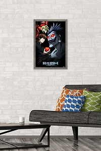 Death Note - Group Wall Poster, 22.375" x 34" Framed