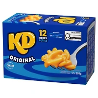 Kraft Dinner Original Macaroni and Cheese Dinner Box, Case, Shelf-Stable
