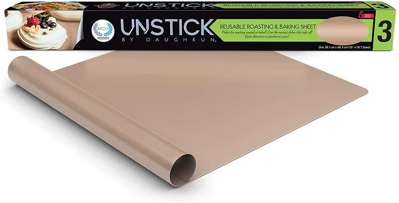 Feuille réutilisable pour la cuisson et rôtissage UNSTICK