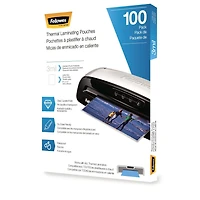 Pochettes de plastification thermiques - Lettre, 3 mil,s 100 paquet