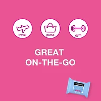 Neutrogena All-in-One Makeup Removing Cleansing Wipe, Waterproof Mascara Removal, Fragrance Free, Plant Based Wipes
