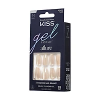 KISS Gel Fantasy Allure - Faux Ongles - Moon Beat - Cercueil - Moyen