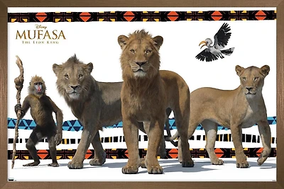 Disney Mufasa: The Lion King - Group Wall Poster, 22.375" x 34"