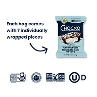 CHOCXO Organic Dark Chocolate Coconut Cups 98g