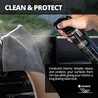 CERAKOTE® Nettoyant et Protecteur Intérieur Céramique Rapide (14 oz liq.) – Rapide et facile – Compatible avec plusieurs surfaces – Vaporisateur nettoyant pour intérieur de voiture – Sèche au toucher