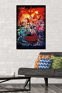 Netflix Stranger Things - Three Seasons One Sheet Wall Poster, 22.375" x 34"