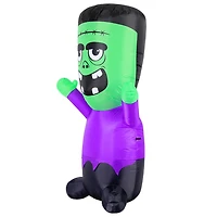 Occasions Halloween Monstre gonflable de Frankenstein pour bébé de 5 pieds
