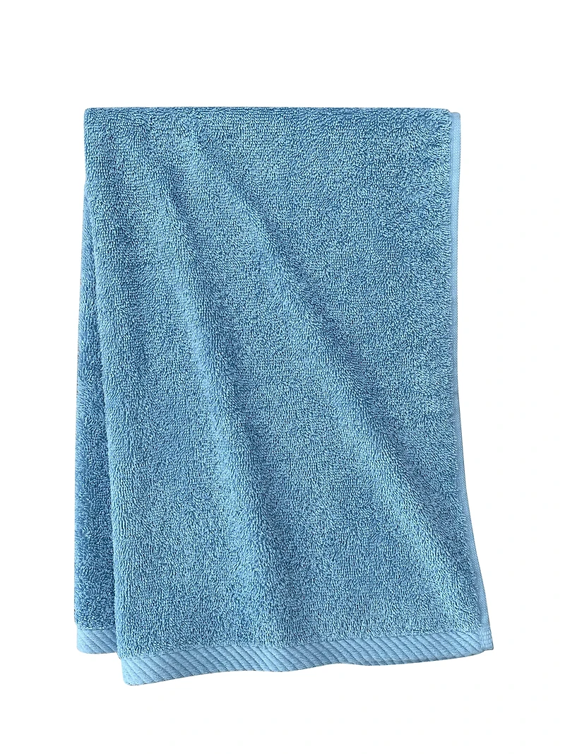 Swift Home 100% Cotton Hand Towel, Luxuriously Soft, Highly Absorbent, Quick Dry, 1 PC, Aqua