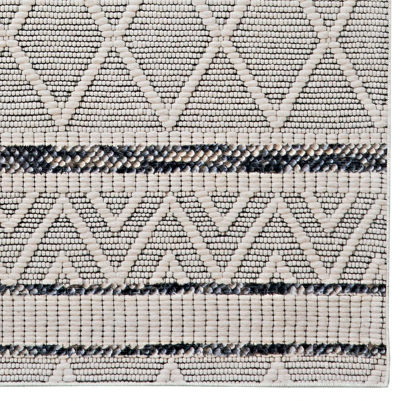 Mirage Novi Cream & Grey 8' x 10' Area Rug
