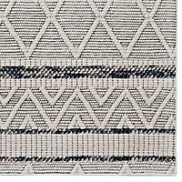 Mirage Novi Cream & Grey 8' x 10' Area Rug