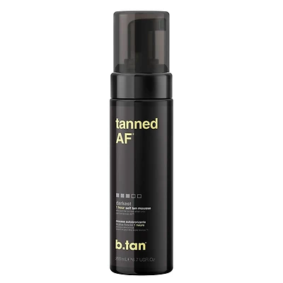 B.Tan Tanned AF 1 Hour Express Self Tan Mousse 6.7 fl oz