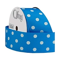 OFFRAY SWISS DOT GROSGRAIN