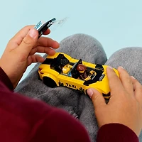 LEGO City Yellow Taxi Car Building Toy for Kids - Pretend Play Set for Boys & Girls, Ages 5+ - Toy Car W/Taxi Driver & Tourist Minifigures - GIft Idea for Birthdays - 60487