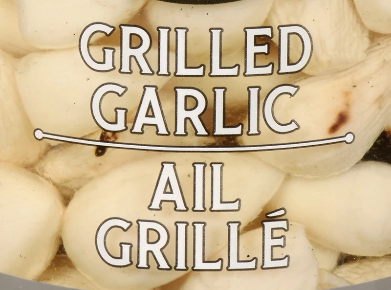 Marcella's Garden Grilled Whole Garlic Cloves in Glass Jar Ready-to-Eat