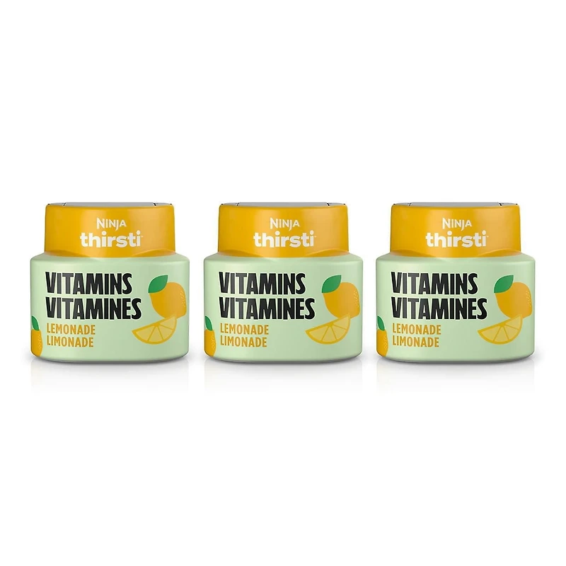 Gouttes d’eau aromatisée à la limonade Ninja Thirsti VITAMINS, WCFLMD6C