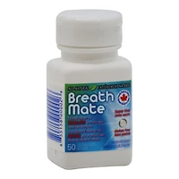 Breath Mate Supplément tout naturel rafraîchisseur d'haleine, paq. de 50 capsules