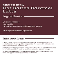 Matteo's Sirop Aromatisant pour Café Sans Sucre, Caramel Salé