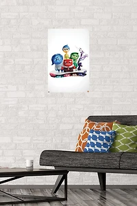 Disney Inside Out 2 - One Sheet Wall Poster, 14.725" x 22.375" Framed