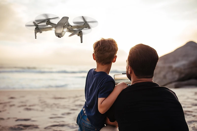 AeroPulse APD-2320 HD Streaming Video Drone- Black