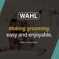 Wahl Probiotic Paw Cleaner - No-Rinse Foaming Solution with Brush, Aloe & Oatmeal for Clean, Moisturized Dog Paws - Model 58549