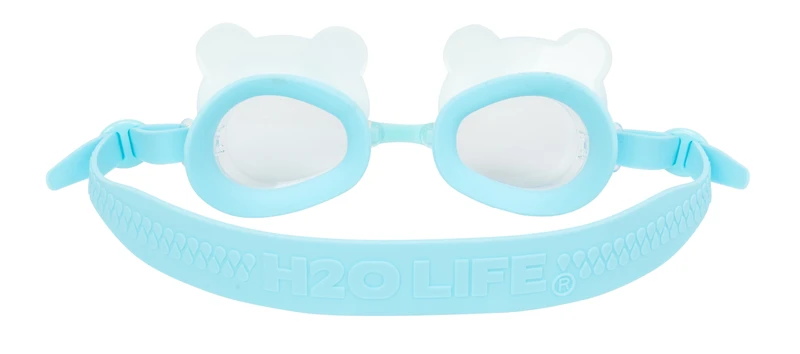 H20 Blue Panda Swim Goggles Polycarbonate Material