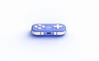 8BitDo Micro Bluetooth Gamepad - Blue