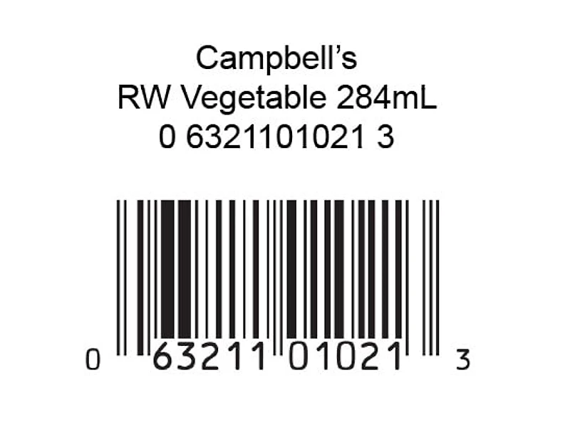 Campbell's® Condensed Vegetable Soup, Shelf Stable