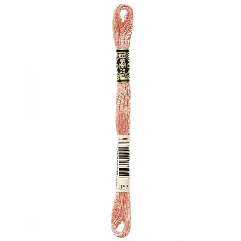 DMC Pink Cotton 6-Strand Embroidery Floss Skein, 8 m (8.7 yd)