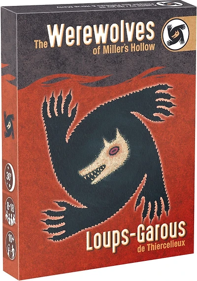Werewolves/Loups-Garous (English & French Version) – Board/Card Game by Zygomatic | 8 to 18 Players | Family Party Game | 40-Minute Playtime | Ages 10+