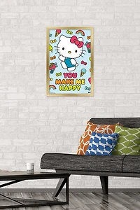 Hello Kitty - Happy Wall Poster
