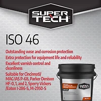 SuperTech Anti-Wear Hydraulic Oil ISO 46 18.9L Pail