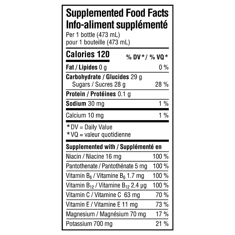 BodyArmor SuperDrink Orange Mango Bouteille, 473 mL