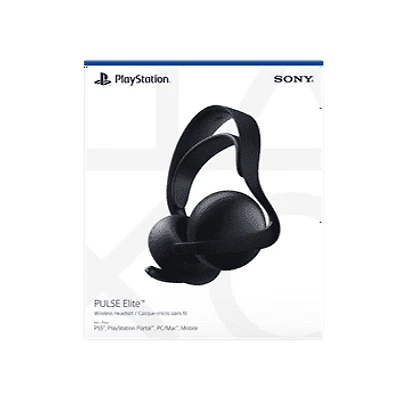 Casque-micro sans fil PULSE Elite™ – Noir de minuit