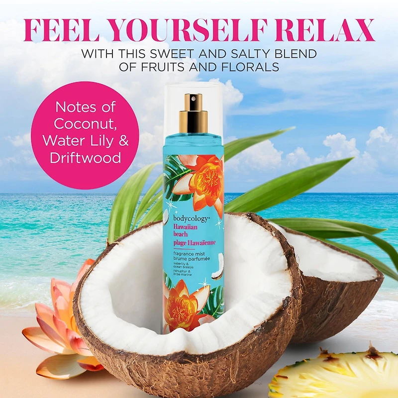 Bodycology Plage Hawaïenne Brume Parfumée, 237 ml