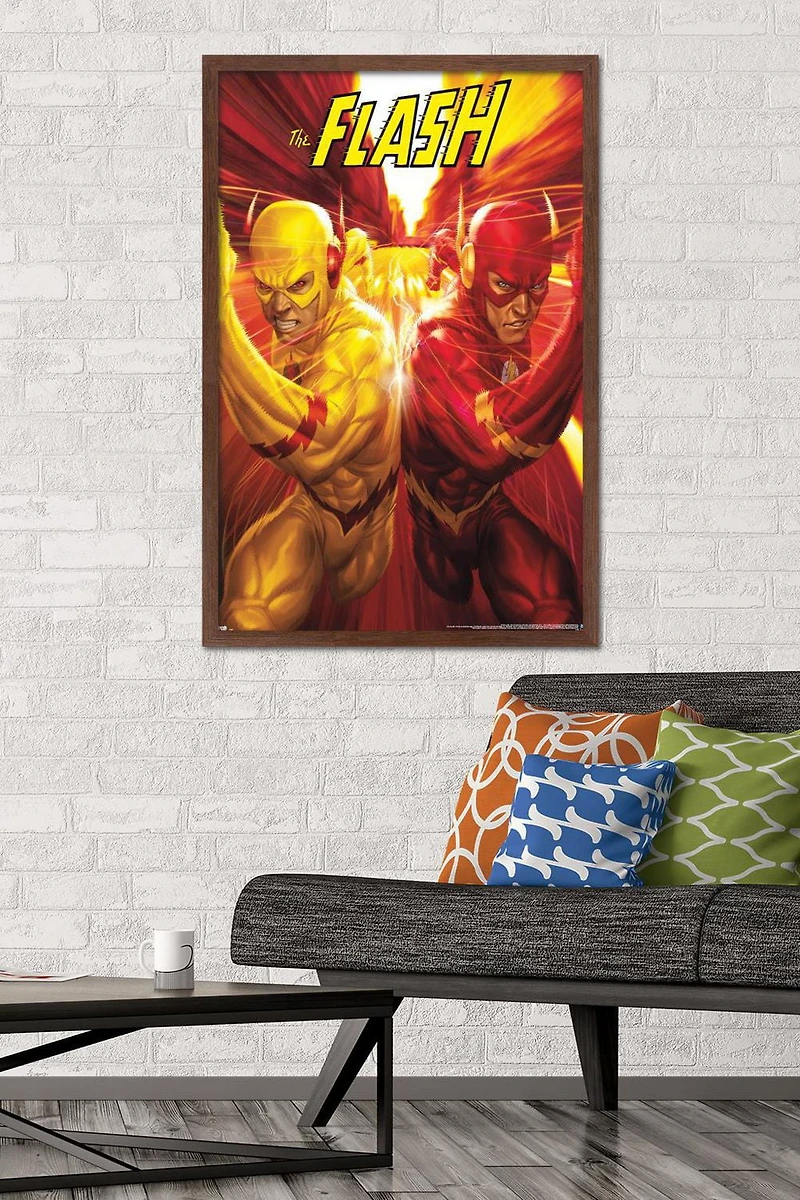 DC Comics - The Flash and The Reverse Flash - Race Wall Poster