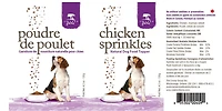 Caledon Farms Chicken Sprinkles Natural Dog Food Topper 120 grams