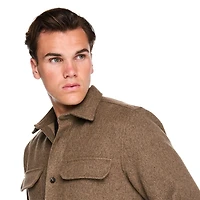 George Men's Brushed Overshirt
