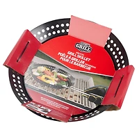 Expert Grill Non-Stick Grilling Skillet with Foldable Handle