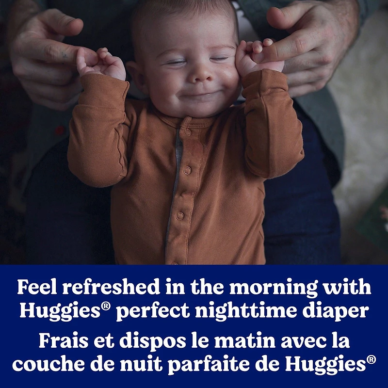 Huggies Overnites Nighttime Baby Diapers, Size 7 (41+ lbs), 36 Count