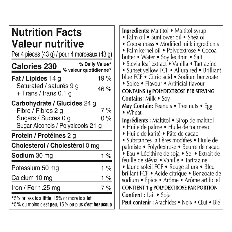 Russell Stover No Sugar Added Caramel Milk Chocolate Bar, 85 Grams