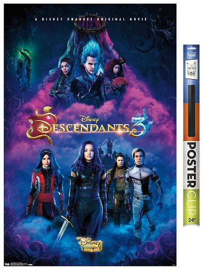 Disney Descendants 3 - One Sheet Wall Poster, 22.375" x 34"
