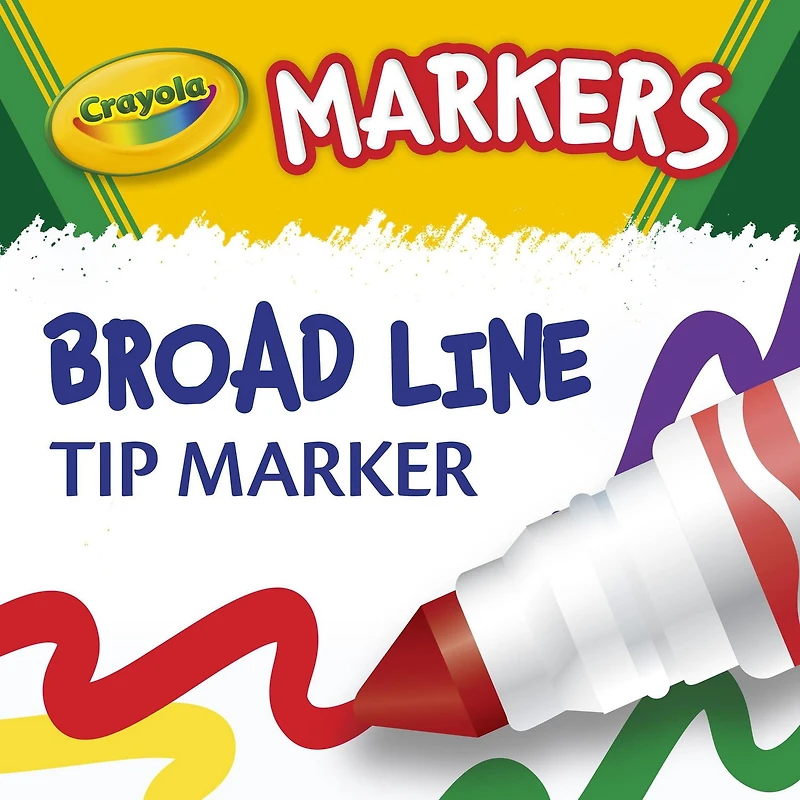 Crayola Washable Marker Variety Pack, 64 Count
