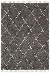 Safavieh Moroccan Fringe Alastar Geometric Shag Area Rug