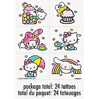 Hello Kitty Foil Tattoo Sheets, 4ct