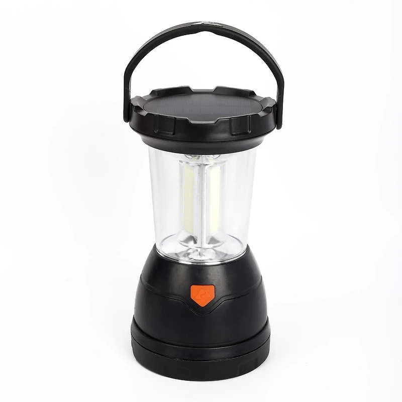 Ozark Trail Triplex LED Survival Lantern, 800 Lumens, Rechargeable, Solar and Crank