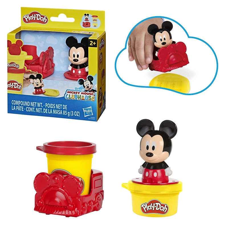 Play-Doh Disney Junior Stamp & Go Mickey Mouse Toy